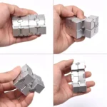 alloy infinity cube fidget toy stress relief banner 2