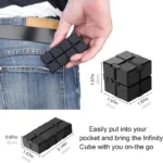 alloy infinity cube fidget toy stress relief banner 3
