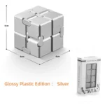 alloy infinity cube fidget toy stress relief banner 9