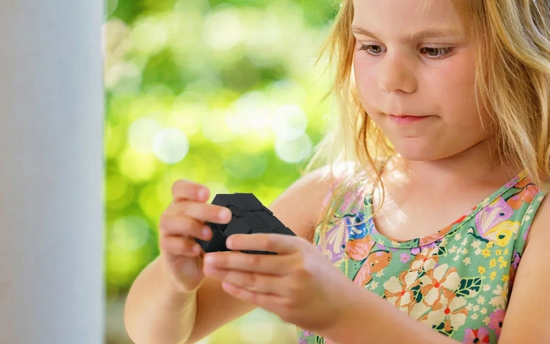 Alloy Infinity Cube Fidget Toy Stress Relief