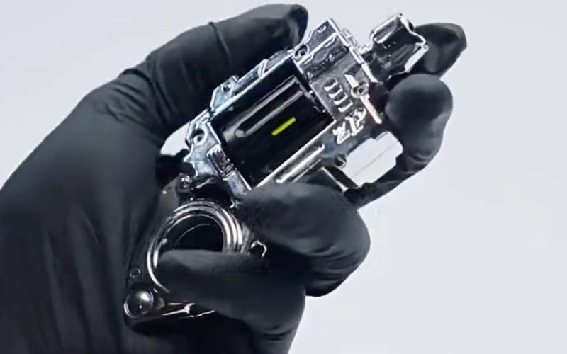 Alloy Revolver Fidget Spinner Stress Relief Toy