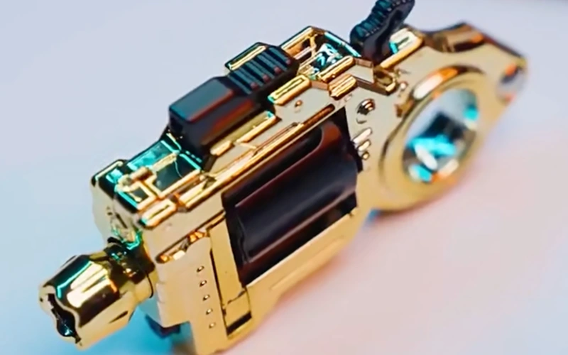 Alloy Revolver Fidget Spinner Stress Relief Toy