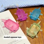 axolotl squeeze toy for stress relief and fidgeting banner 4