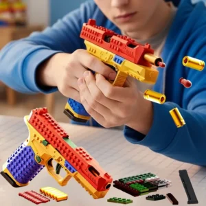 building blocks toy gun soft bullet pistol banner 1
