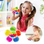 butterfly animal squeeze toy color sorting set banner 4