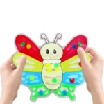 butterfly animal squeeze toy color sorting set banner 5