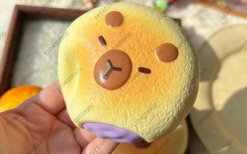 Capybara Bakery Squishy Slow Rising Stress Relief Toy