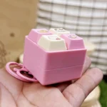 cartoon fidget keychain keyboard button stress relief toy banner 2