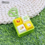 cartoon fidget keychain keyboard button stress relief toy banner 9
