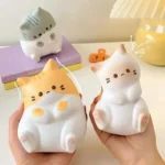 cat squishy stress relief slow rising toy banner 1