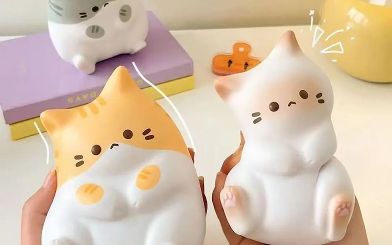Cat Squishy Stress Relief Slow Rising Toy