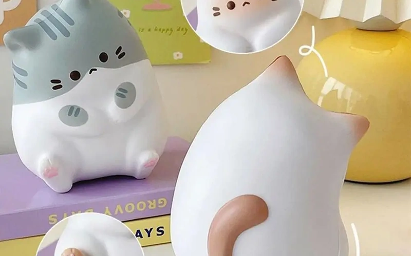 Cat Squishy Stress Relief Slow Rising Toy
