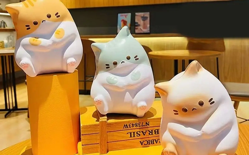 Cat Squishy Stress Relief Slow Rising Toy