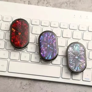 church stained glass metal fidget slider toy banner 2