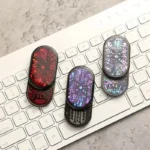 church stained glass metal fidget slider toy banner 3