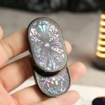 church stained glass metal fidget slider toy banner 4