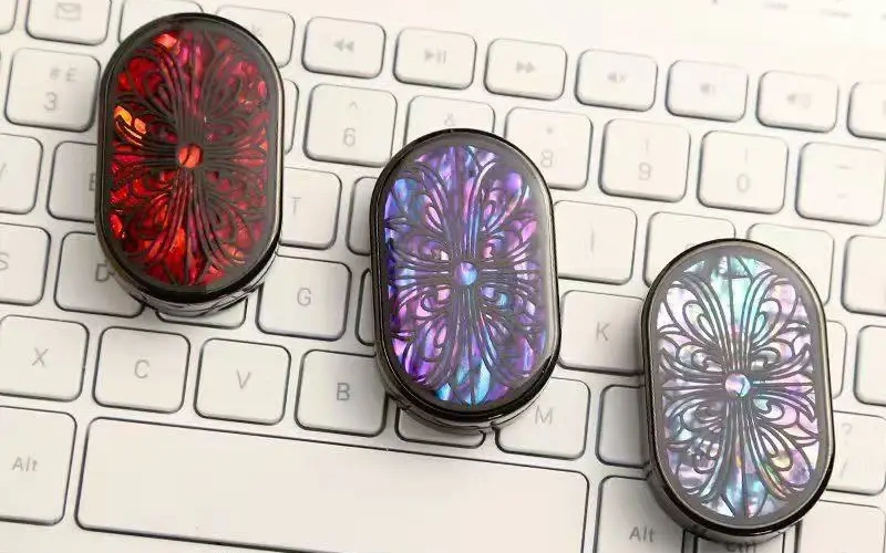 Church Stained Glass Metal Fidget Slider Toy