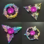 colorful alloy fidget spinner metal stress relief toy banner 1