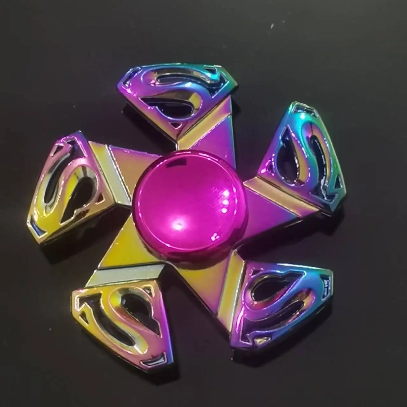 Colorful Alloy Fidget Spinner Metal Stress Relief Toy