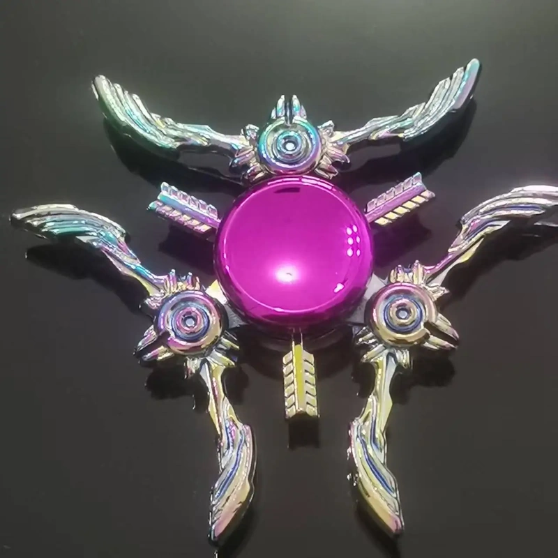 Colorful Alloy Fidget Spinner Metal Stress Relief Toy