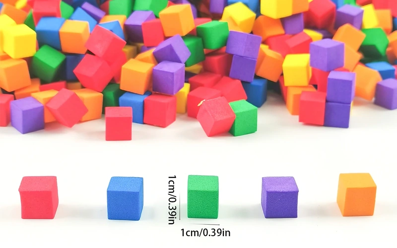 Colorful Clay Block Puzzle Stress Relief Toy