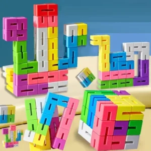 colorful infinity puzzle cube fidget stress relief toy banner 1