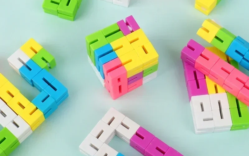 Colorful Infinity Puzzle Cube Fidget Stress Relief Toy