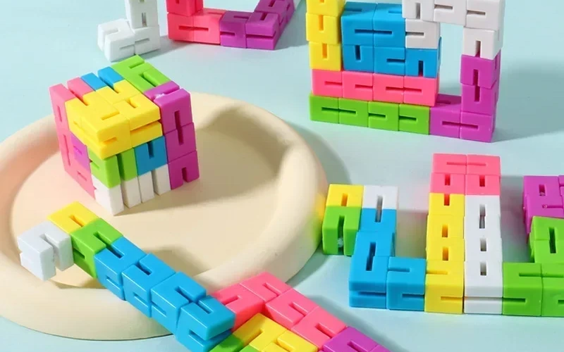 Colorful Infinity Puzzle Cube Fidget Stress Relief Toy