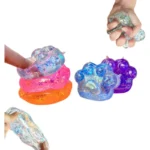 cute cat paw squishy slow rebound stress relief toy banner 1