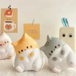 cute cat squishy stress relief toy slow rising banner 2