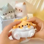 cute cat squishy stress relief toy slow rising banner 3