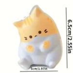cute cat squishy stress relief toy slow rising banner 4