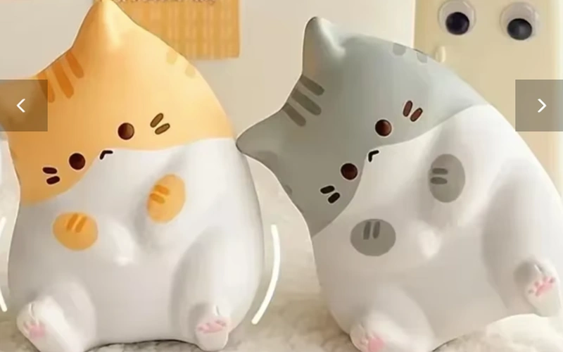 Cute Cat Squishy Stress Relief Toy Slow Rising