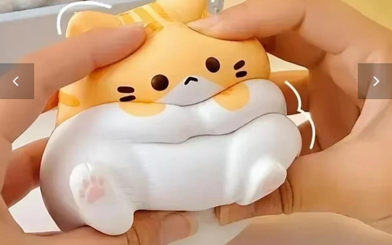 Cute Cat Squishy Stress Relief Toy Slow Rising