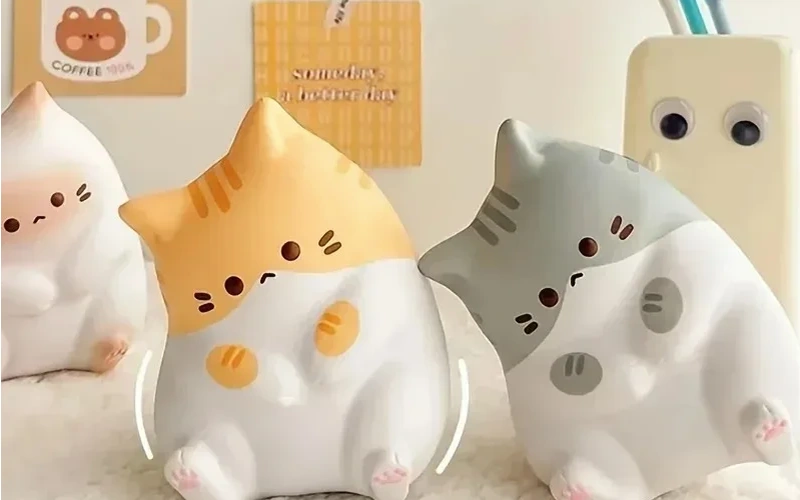 Cute Cat Squishy Stress Relief Toy Slow Rising