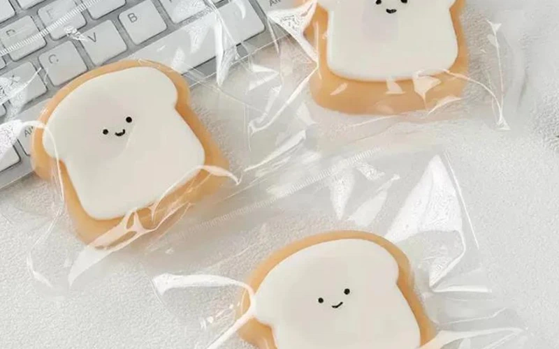 Cute Food Mochi Squishy Blind Box Fidget Toy