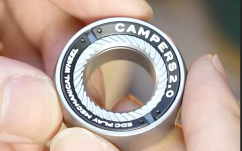 Discreet Magnetic Fidget Ring for Anxiety Relief