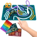 double sided silicone sensory fidget activity board banner 1
