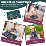 double sided silicone sensory fidget activity board banner 6