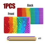 double sided silicone sensory fidget activity board banner 7