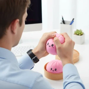 dumpling fidget toy stress ball steamer set banner 1