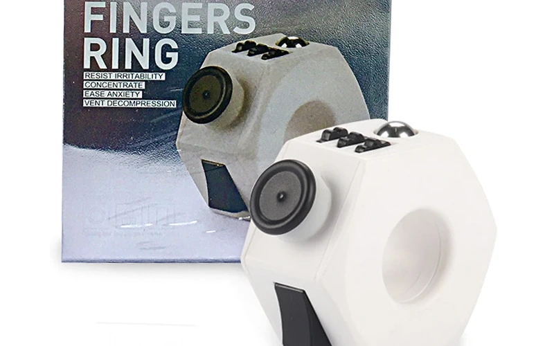 Fidget Dice Ring Stress Relief Sensory Toy