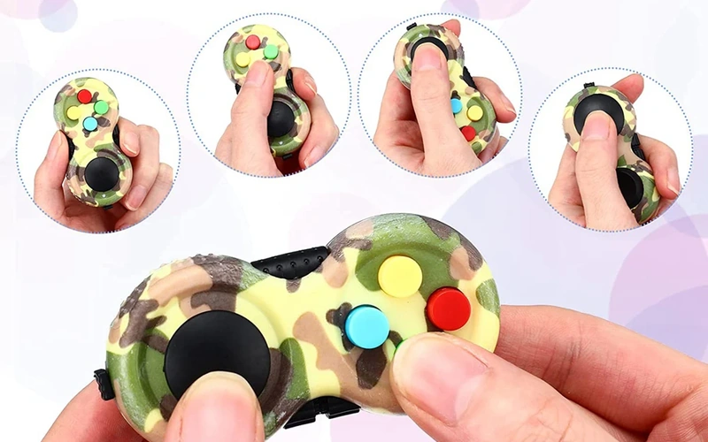 Fidget Pad Controller Sensory Toy for Stress Relief