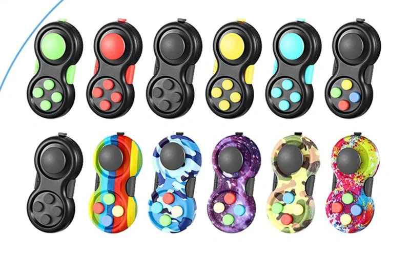 Fidget Pad Controller Sensory Toy for Stress Relief