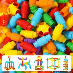 fidget sensory tube building blocks educational toy banner 1