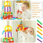 fidget sensory tube building blocks educational toy banner 4