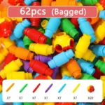 fidget sensory tube building blocks educational toy banner 8