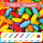 fidget sensory tube building blocks educational toy banner 9