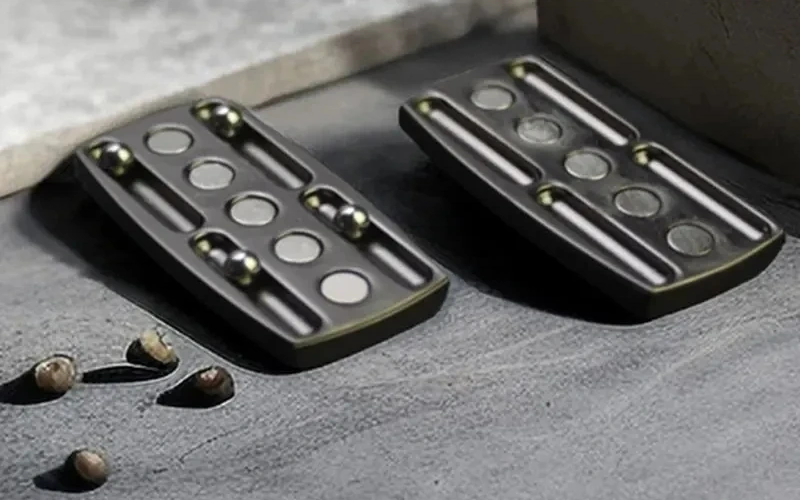 Fingerprint Magnetic Tactile Slider Metal Fidget Toy