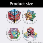 folding panda twist cube decompression puzzle toy banner 6